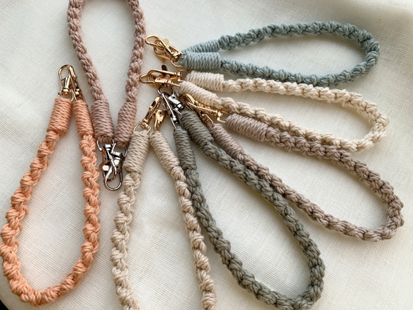 新色追加☆再販206【選べるカラー】ハンドストラップ スマホストラップ