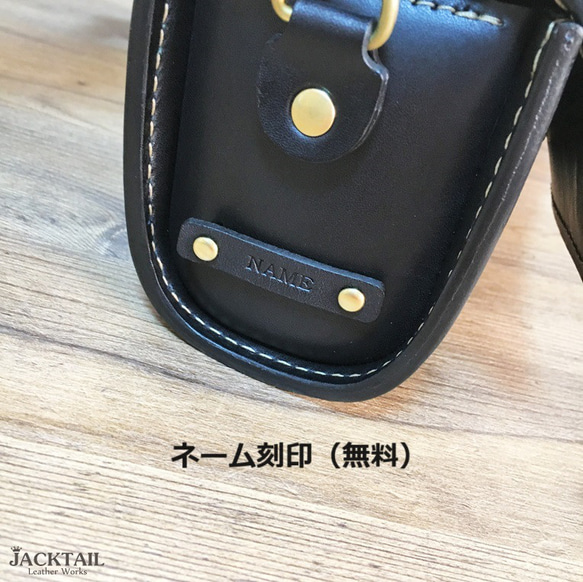 【オーダーサンプル】フルートケースカバー（ショルダーパッド付）／オイルレザー（カーキ） 5cm カーキ 高さ 奥行き