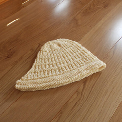 ⛄⛄防寒対策 厚地の暖かニット帽子⛄⛄ 【送料無料】バラクラバ。ボンネットタイプ 3枚目の画像