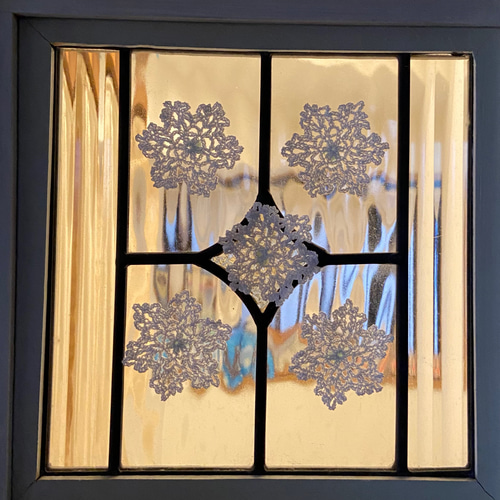 スロバキア製 レース編み 壁飾り スロバキア製 レース編み 壁飾り