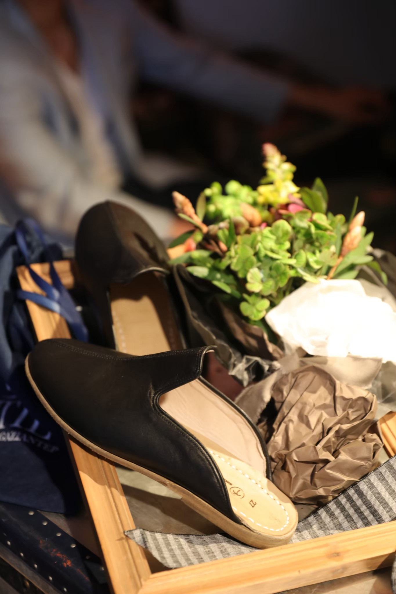 Obsidian (スタンダードレザー)：トルコ本革イェメニシューズ　フルレザー