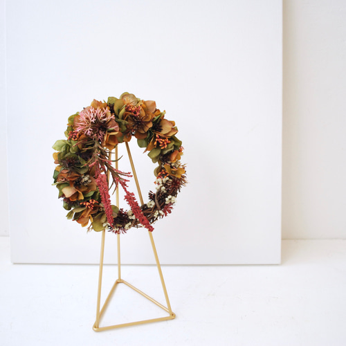 tool for Wreath：シンプルなリーススタンドS/アイアン リース