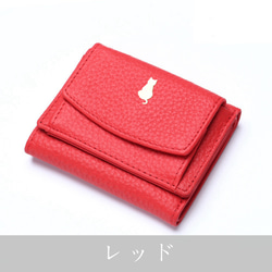 【全17色】 三つ折り財布 本革 牛革 小さい財布  ミニ財布 コンパクト財布 【M013】 14枚目の画像