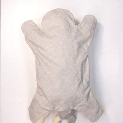 ピュアコットンのホームアクセサリータイガー枕は取り外し可能で洗濯可能です 9枚目の画像