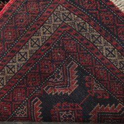 部族の伝統モチーフが特徴的なオリジナルトルクメン　オールド手織り絨毯　ヴィンテージラグ　127x177cm　＃57 7枚目の画像