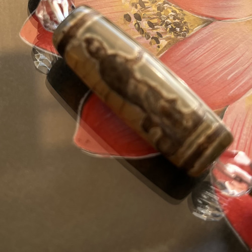 開光 逆向き双観音天珠 ブレスレット dzi ＊ ΚΑйON ＊ 通販 16740743