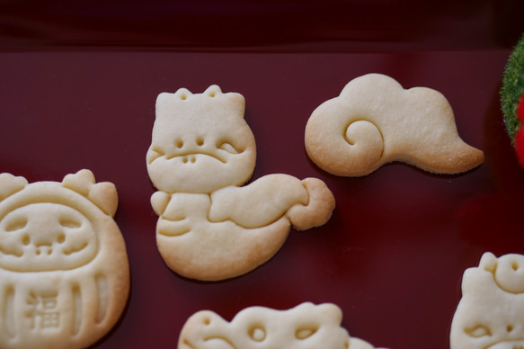 和雲（スタンプ付き）　クッキー型・クッキーカッター 2枚目の画像