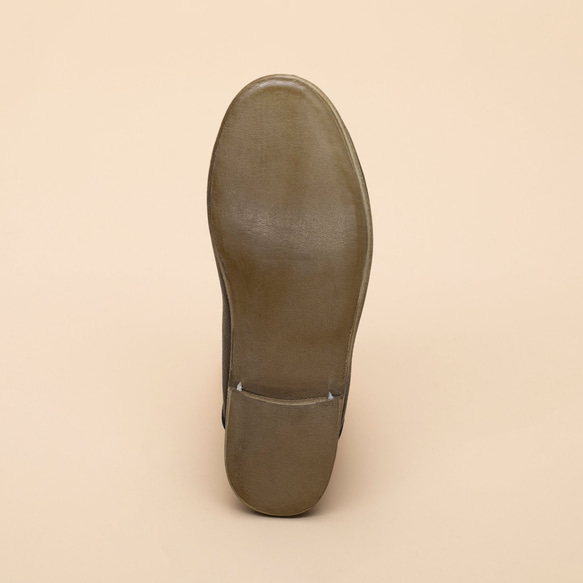 Zirconia：トルコ本革イェメニシューズ　メタリックレザー/フルレザー 