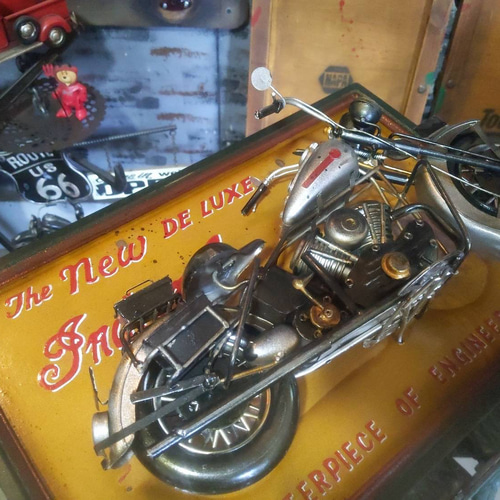 ヴィンテージアメリカ製コルクボードインディアン