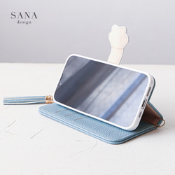 貓爪印花智慧型手機保護殼，適用於 iPhone 17、16e、15、Pro、SE3、Xperia、Galaxy 及所有型號 第6張的照片