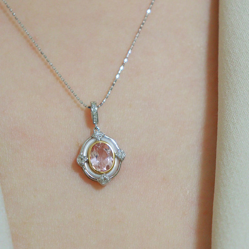 モルガナイト K18ペンダントトップ 060960dcbed0349dce2fd422df253c