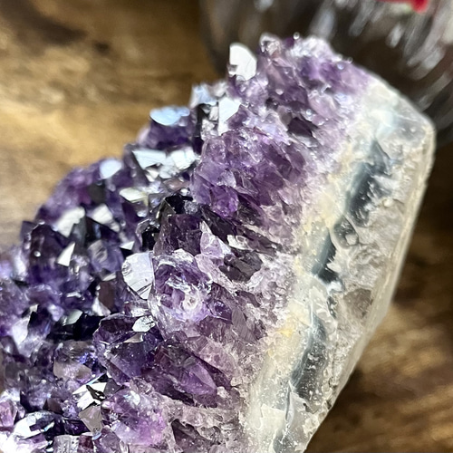 高品質 アメジスト クラスター 969g☆美結晶☆美極濃紫 高品質 アメジスト クラスター 969g☆美結晶☆美極濃紫 究極の美