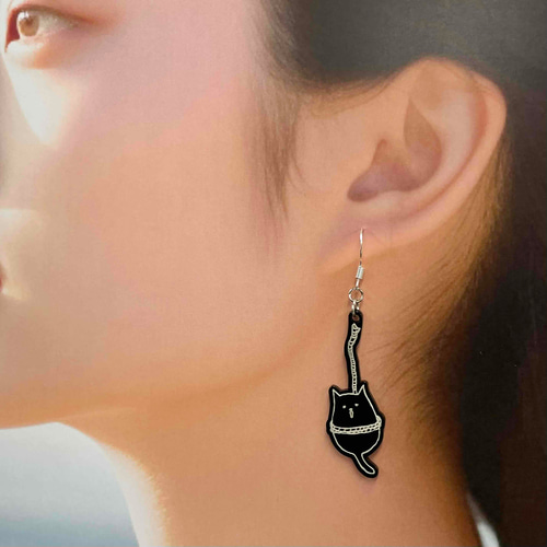 猫の日2024 】【ねこらしきもの】ピアス・イヤリング 選べるデザイン