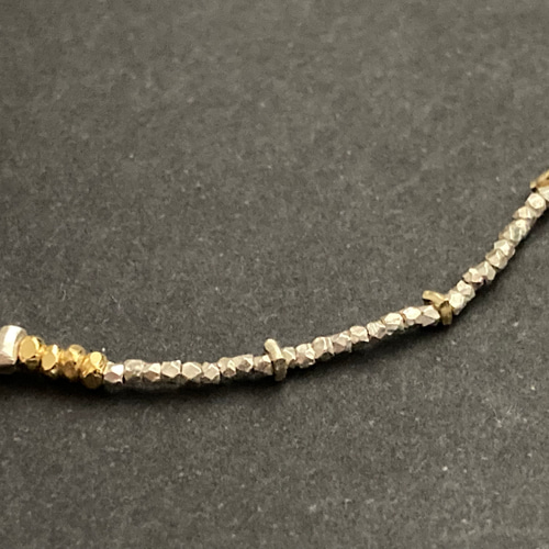 カレンシルバーと赤い珊瑚のブレスレット ブレスレット franny 通販