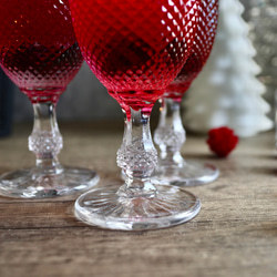 赤のサングリア　グラスキャンドル　バレンタイン　ジェルキャンドル　レーヤード　 6枚目の画像
