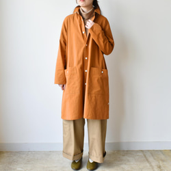 Burberry斜紋布襯衫外套[SOC103F]，穿上就展現出成熟精緻的外觀。 第5張的照片