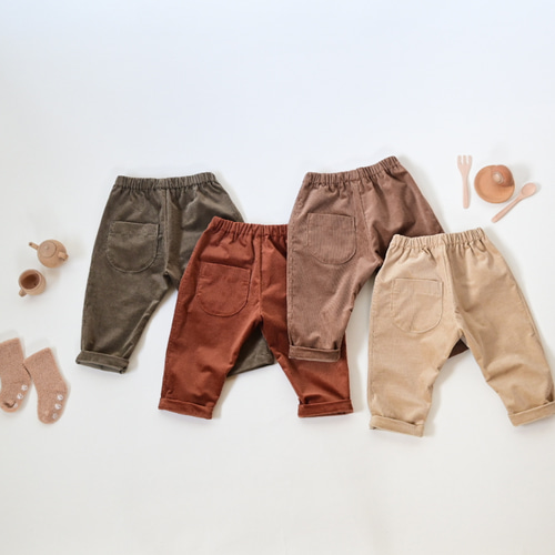 受注生産】size90 ストレッチコーデュロイパンツ ベビー＆キッズ