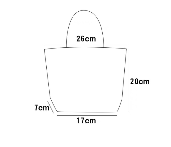 「#10001」キャンバス生地　トートバッグ 2枚目の画像