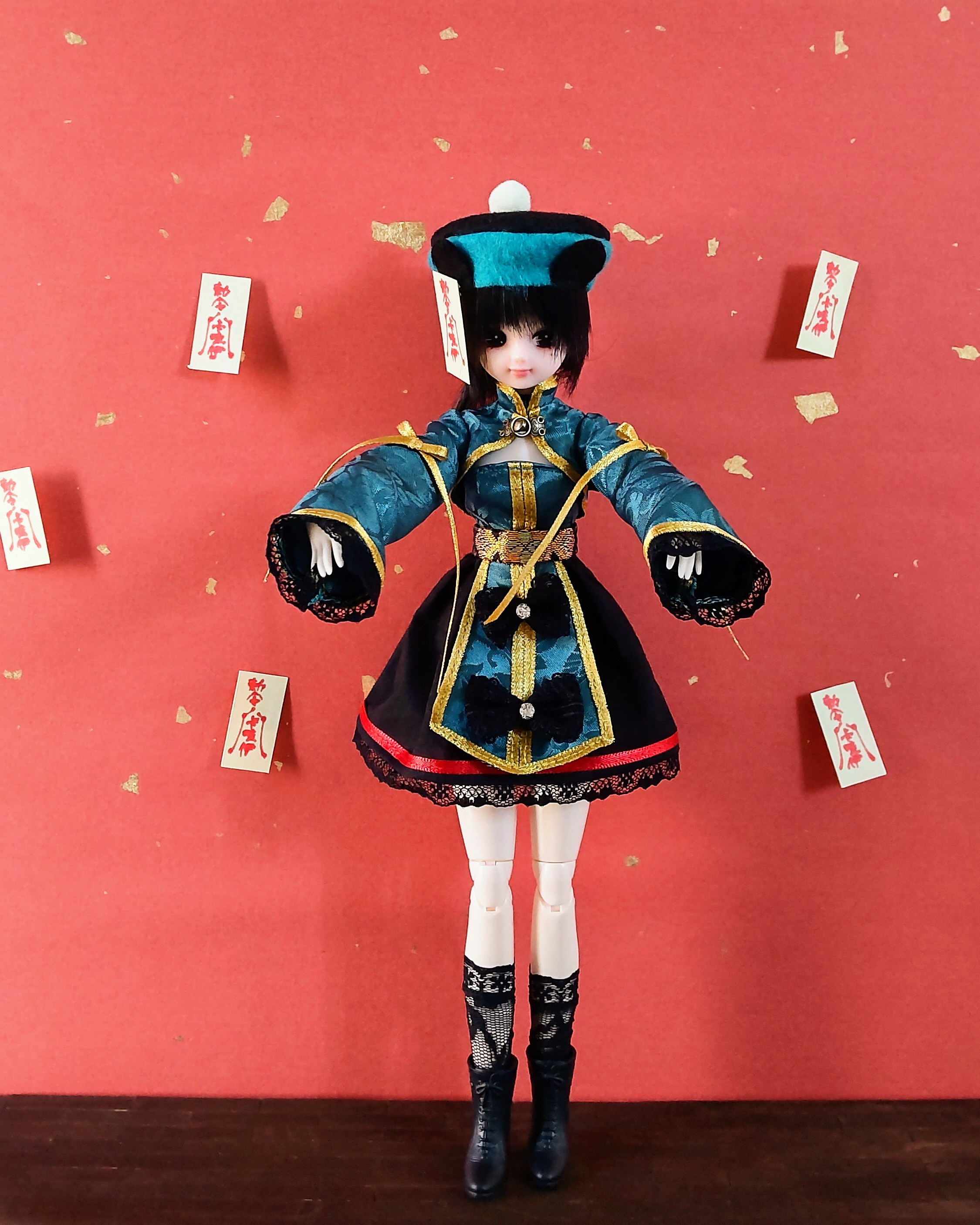 リカちゃん ストラップ ワールドコスチューム アオザイ チャイナ服 セット Amazon.co.jp: 人形服 BJDドール服 フィギュア ドール用服