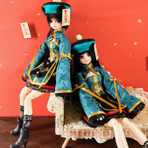 ドール服 リカちゃん 27cmドール ハロウィン キョンシー