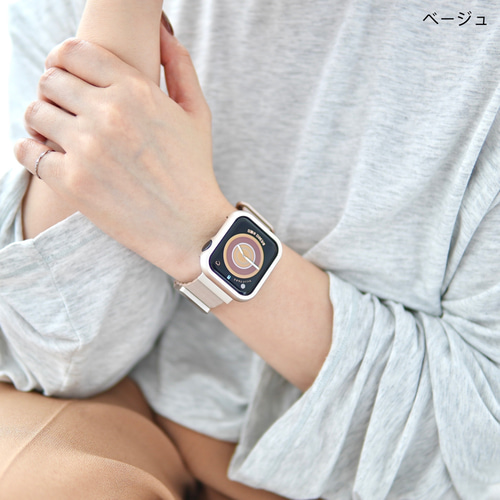 ドラスタ☆様オーダー レザーカービング アップルウォッチバンド