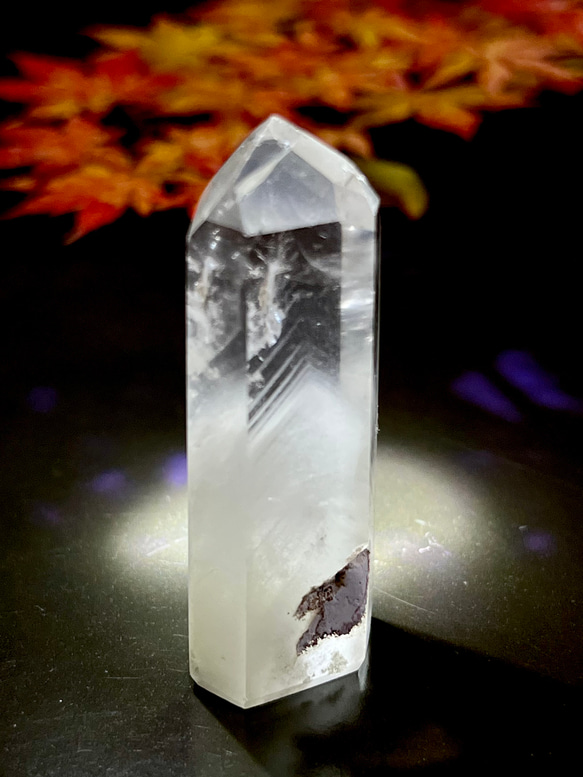 龍脈水晶✨】レインボー ホワイトファントム 千層水晶 ポイント 龍脈水晶✨】レインボー ホワイトファントム 千層水晶 ポイント