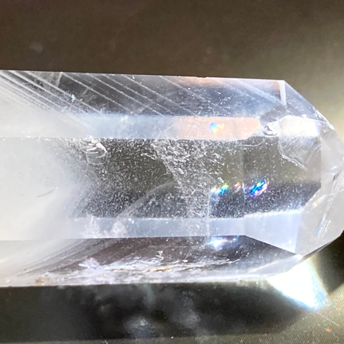 龍脈水晶✨】レインボー ホワイトファントム 千層水晶 ポイント 