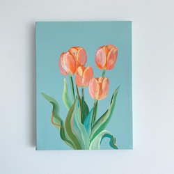 原画】チューリップの絵 絵画 Hang 通販 16742905｜Creema(クリーマ)
