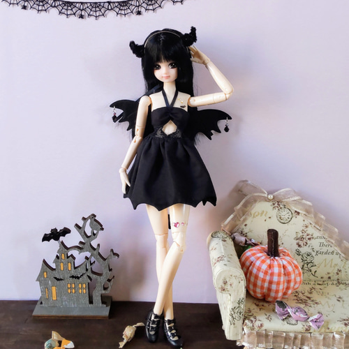 ハロウィン リカちゃん 服 ハンド メイド 人形服 洋服 2632