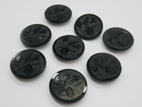 フランスアンティークフレンチジェットボタン(麦とヤグルマギク） 人気・おすすめ｜省スペース設計・旅行向けにおすすめ お得商品 プライバシー配送 翌日お届け対応