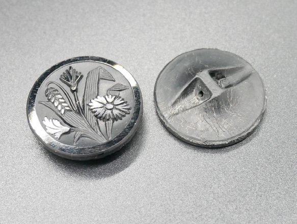 フランスアンティークフレンチジェットボタン(麦とヤグルマギク） 人気・おすすめ｜省スペース設計・旅行向けにおすすめ お得商品 プライバシー配送 翌日お届け対応