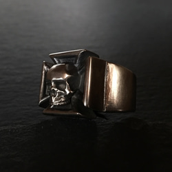 Iron Cross Skull Ring 5枚目の画像