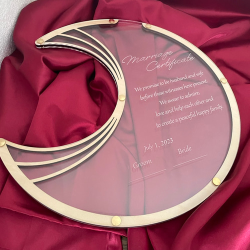 ウェルカムドロップス 結婚証明書ver その他オーダーメイド そらいろ  