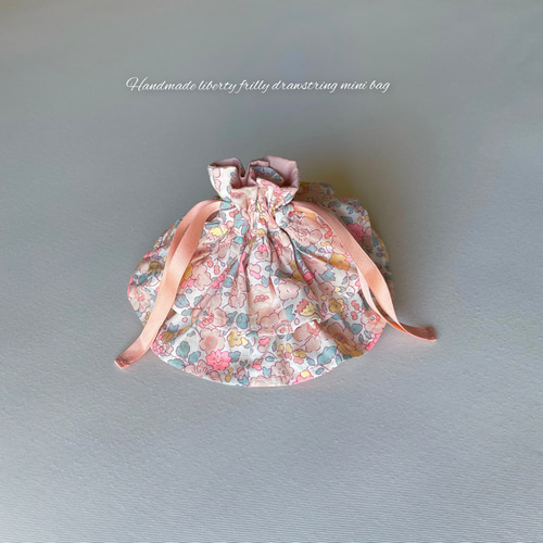 ハンドメイド♡リバティ巾着