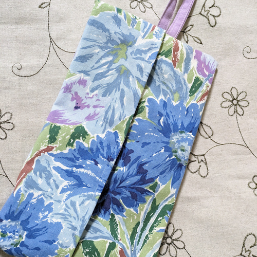 吊り下げ式ボックスティッシュケース 花柄 ハンドメイド 車にも その他  