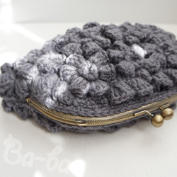 Ba-ba handmade Poppy puff knitting hand bag  No.C1704 第5張的照片