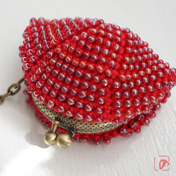 Ba-ba handmade Beads crochet coincase No.1964 第4張的照片