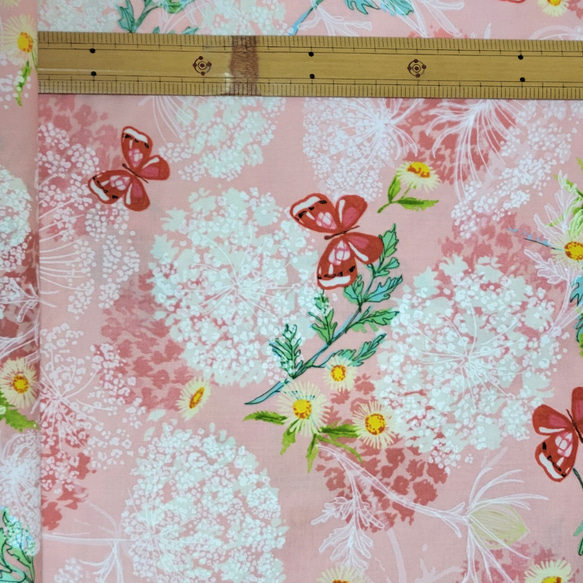 moda fabrics QUEEN ANNE'S LACE PLINXESS WILD BLOSSOMS 48733- 2枚目の画像