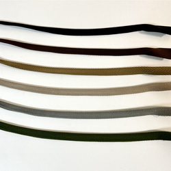 《受注製作》ボタニカルと木の実の丸いライントートバッグ 3枚目の画像