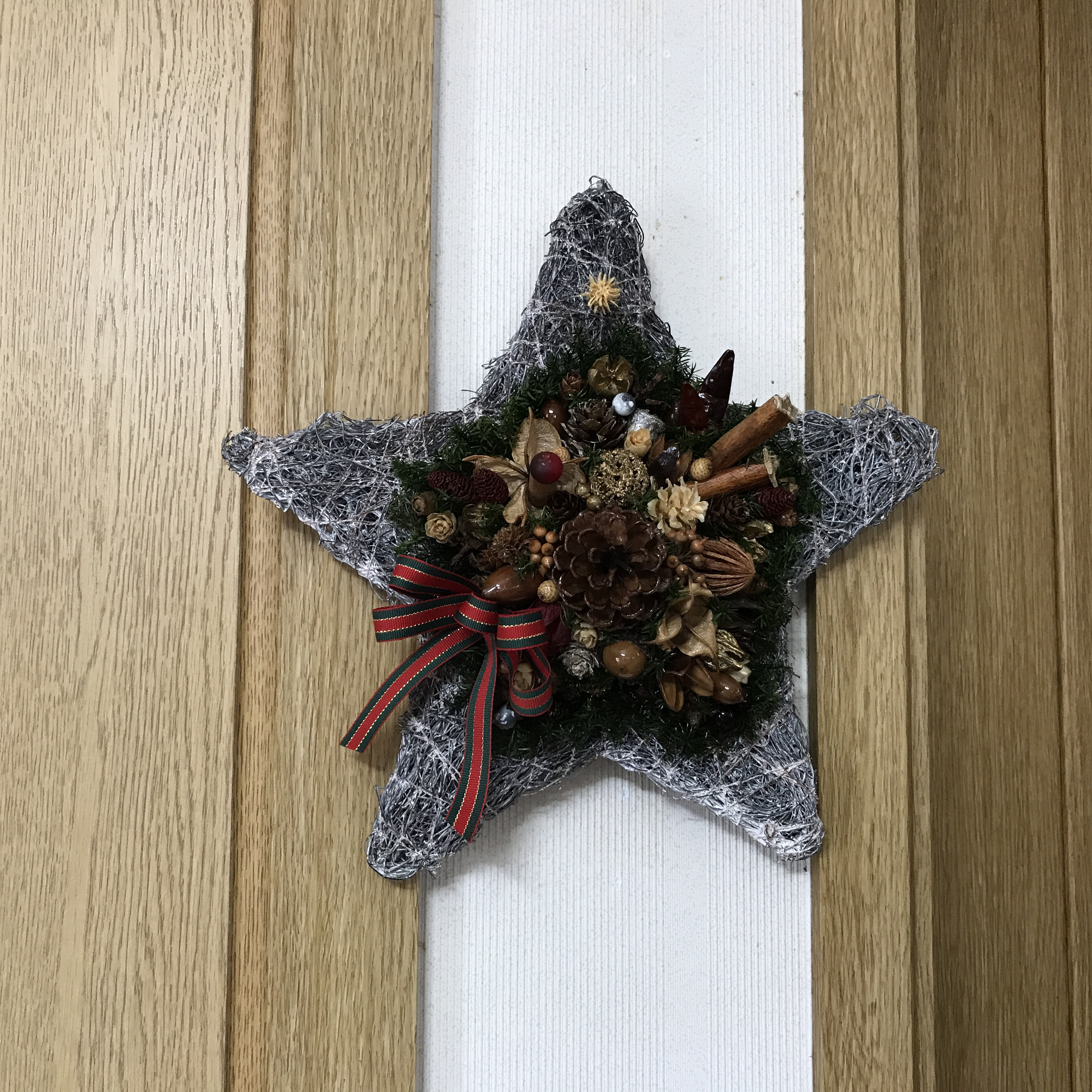 《新作》北欧の森のシックでアンティークなクリスマス・スターリース（受注制作）