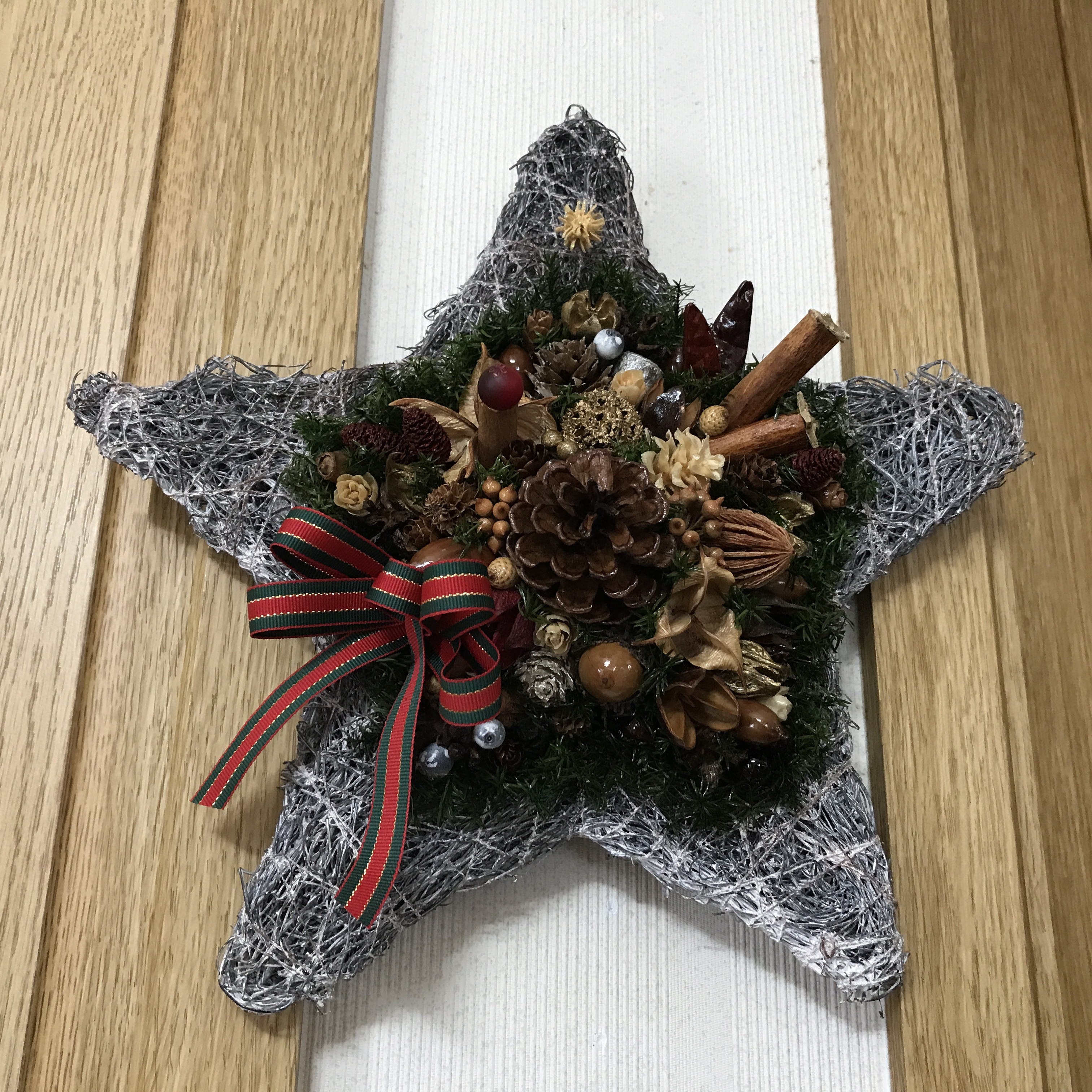 《新作》北欧の森のシックでアンティークなクリスマス・スターリース（受注制作）