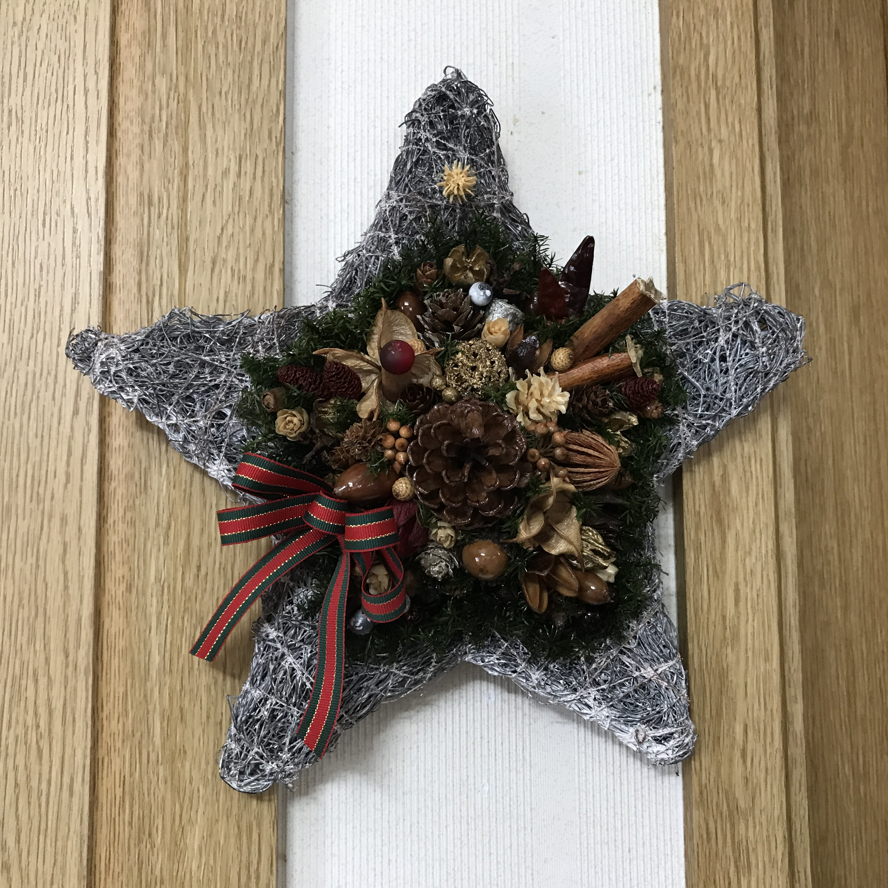 《新作》北欧の森のシックでアンティークなクリスマス・スターリース（受注制作）