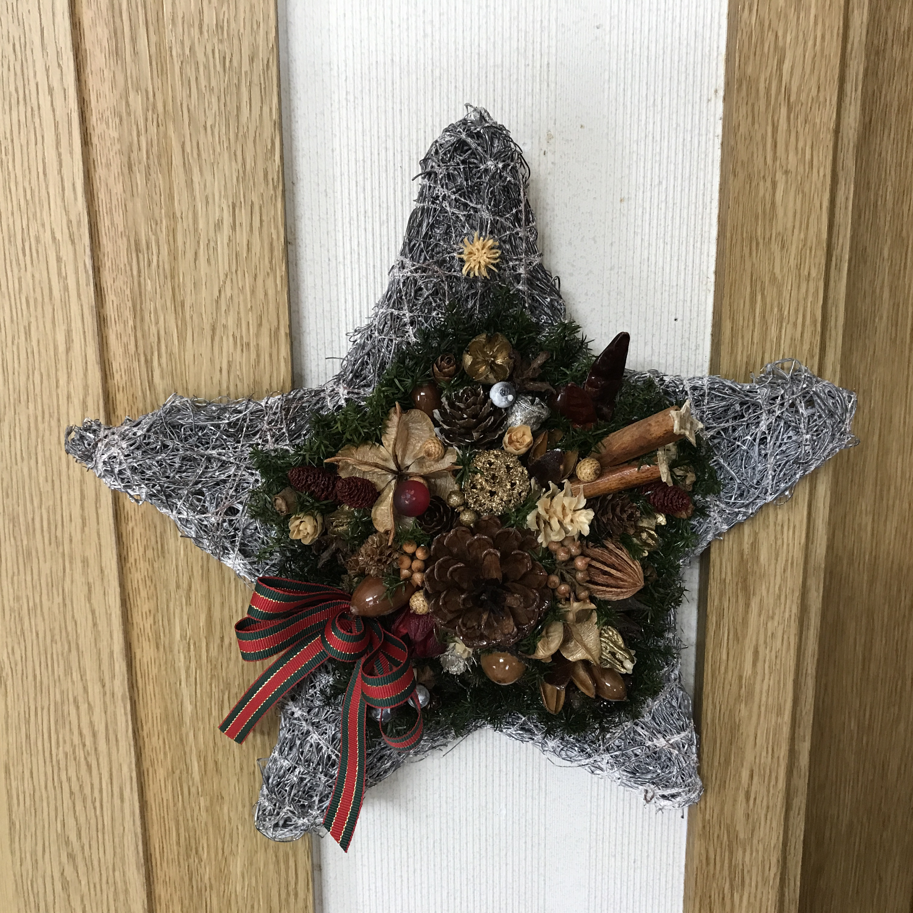 《新作》北欧の森のシックでアンティークなクリスマス・スターリース（受注制作）