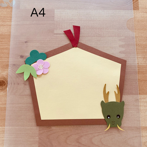 絵馬 ハンドメイド クラフト 壁面飾り 絵馬 ハンドメイド クラフト 壁面飾り