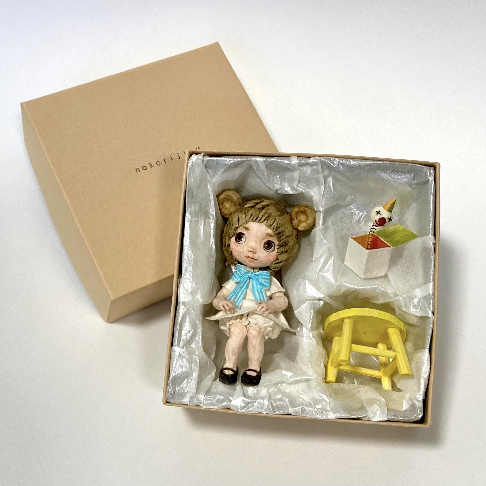 イタズラなKuKuBeA(くくべあ)３点セット　和紙人形