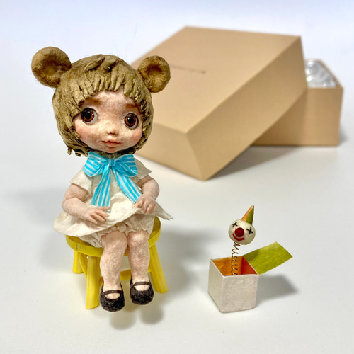 イタズラなKuKuBeA(くくべあ)3点セット 和紙人形 その他人形