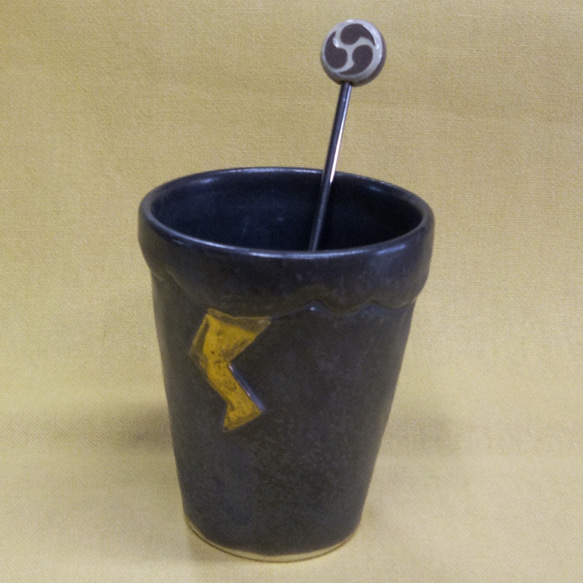 雷 のフリーカップ (太鼓のマドラーは別売りです) 1枚目の画像