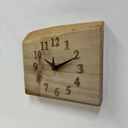 木の時計＜栃＞　壁掛け・置き時計　toc-1106 2枚目の画像