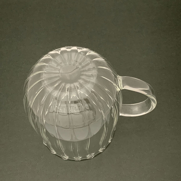 耐熱ガラスのマグカップ 34 5枚目の画像