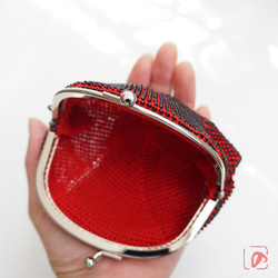 Ba-ba handmade Seedbeads crochet pouch No.1983 第7張的照片